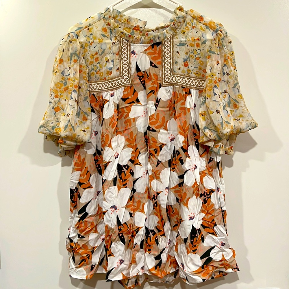 JODIFL Floral printed blouse - Large
